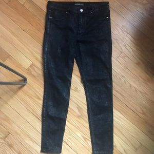 Leathery A&F pant